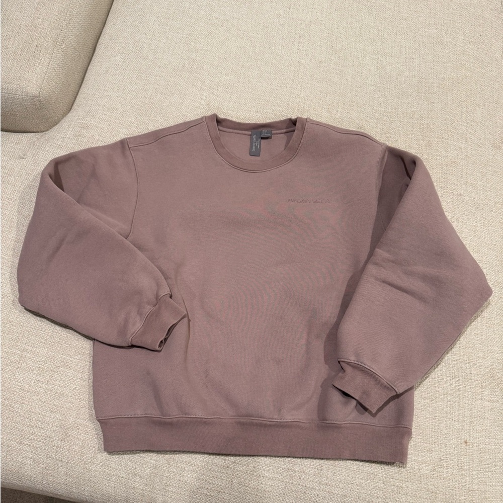 Sweaty Betty mauve Crewneck Sweater size XS